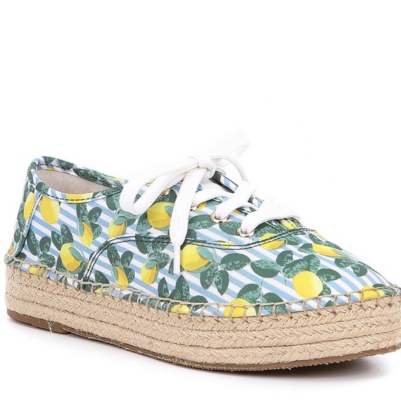 Gianni Bini Shoes - GIANNI BINI SHOES Dunnigan Lemon Stripe Espadrille